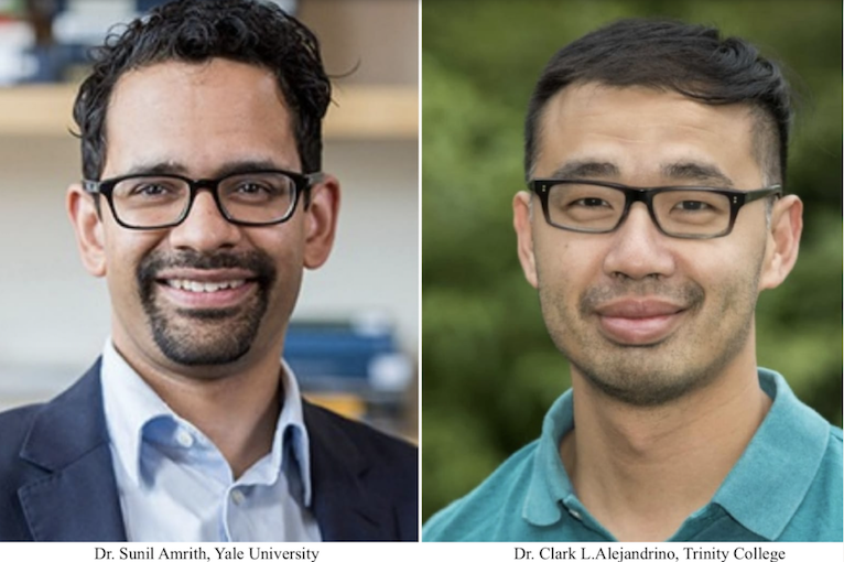 Dr. Sunil Amrith and Dr. Clark L.Alejandrino Dr. Sunil Amrith and Dr. Clark L.Alejandrino